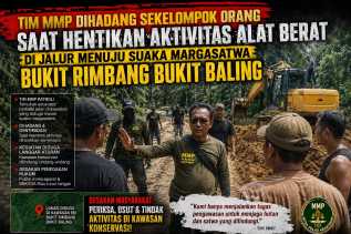 MMP Berharap Aparat Segera Turun Tangan Usut Dugaan Aktivitas Alat Berat