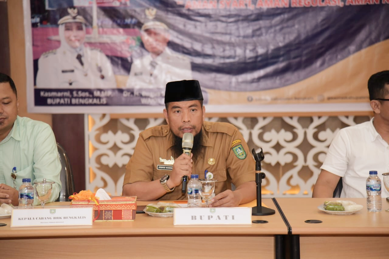 Bupati Kasmarni Sambut baik serta Dukung Penuh Terobosan Baznas Bengkalis, Untuk Pilot Project Payroll System