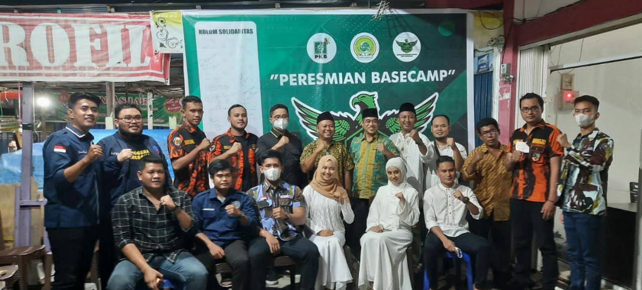 Bersama OKK dan OKP Se Kota Pekanbaru Garda Bangsa Resmikan Basecamp