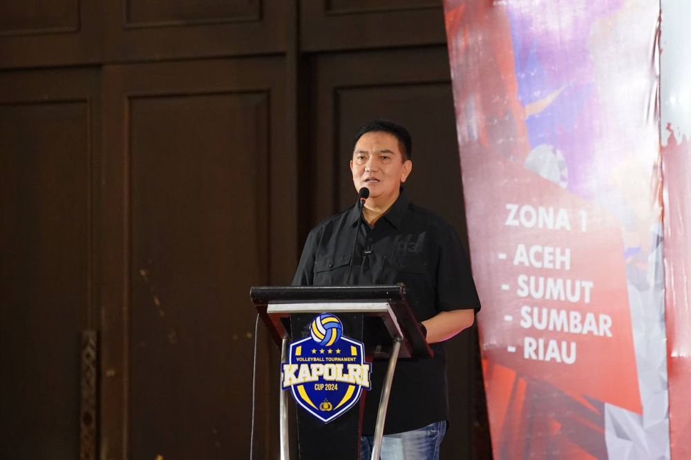 Voli Kapolri Cup 2024 Zona I Digelar di Riau, Kapolda : Kami akan Melayani Maksimal