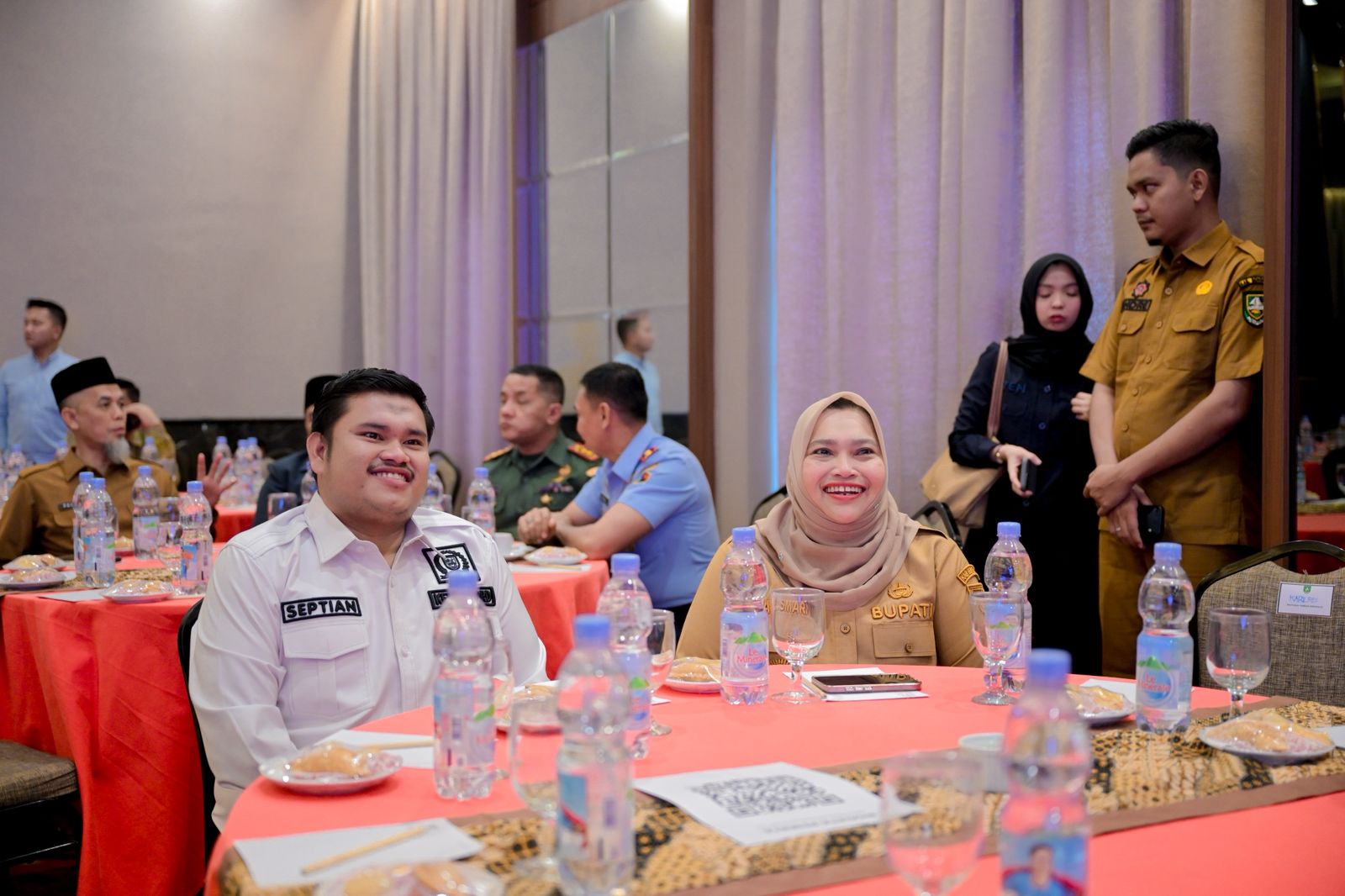 Perkuat Koordinasi dan Kolaborasi, Bupati Kasmarni hadiri kegiatan Pembinaan Forkopimda tingkat Pusat