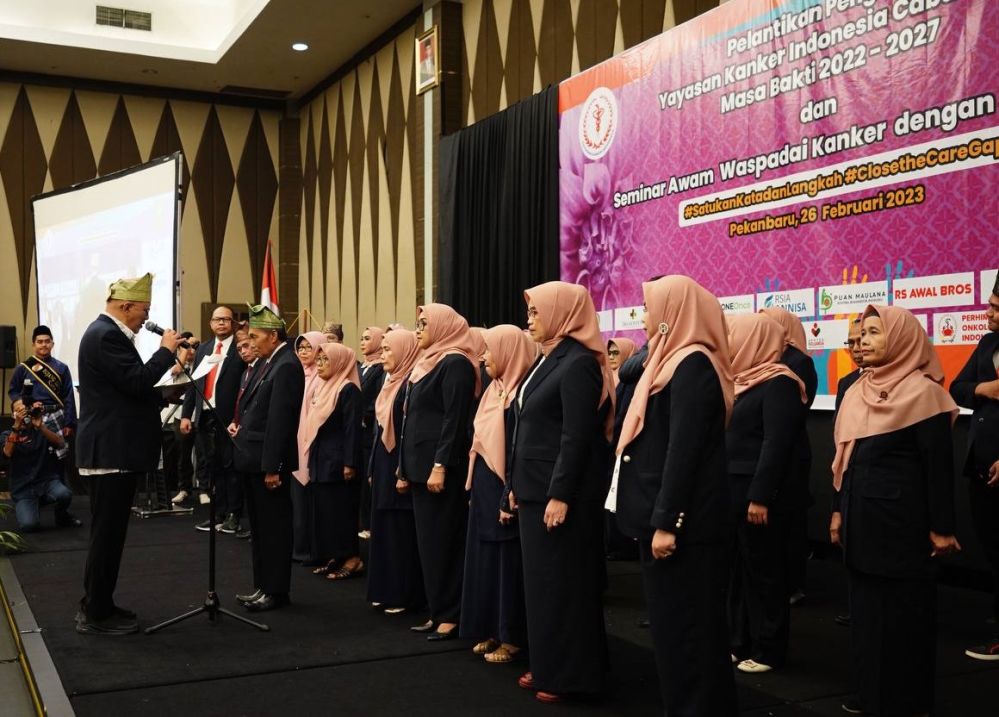 Pengurus YKI Cabang Riau Masa Bakti 2022-2027 Resmi Dilantik