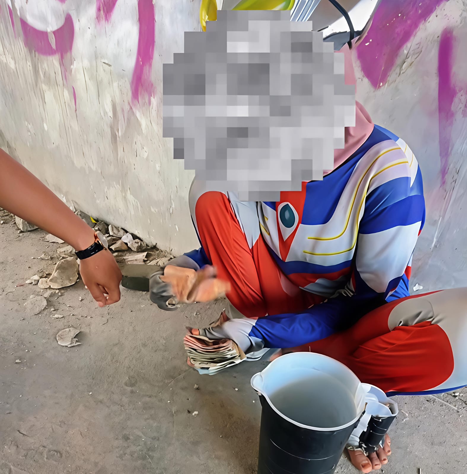 Terjaring Razia, Dinsos Dapati Gepeng Berpenghasilan Rp200 Ribuan dalam 1 Jam Beraksi