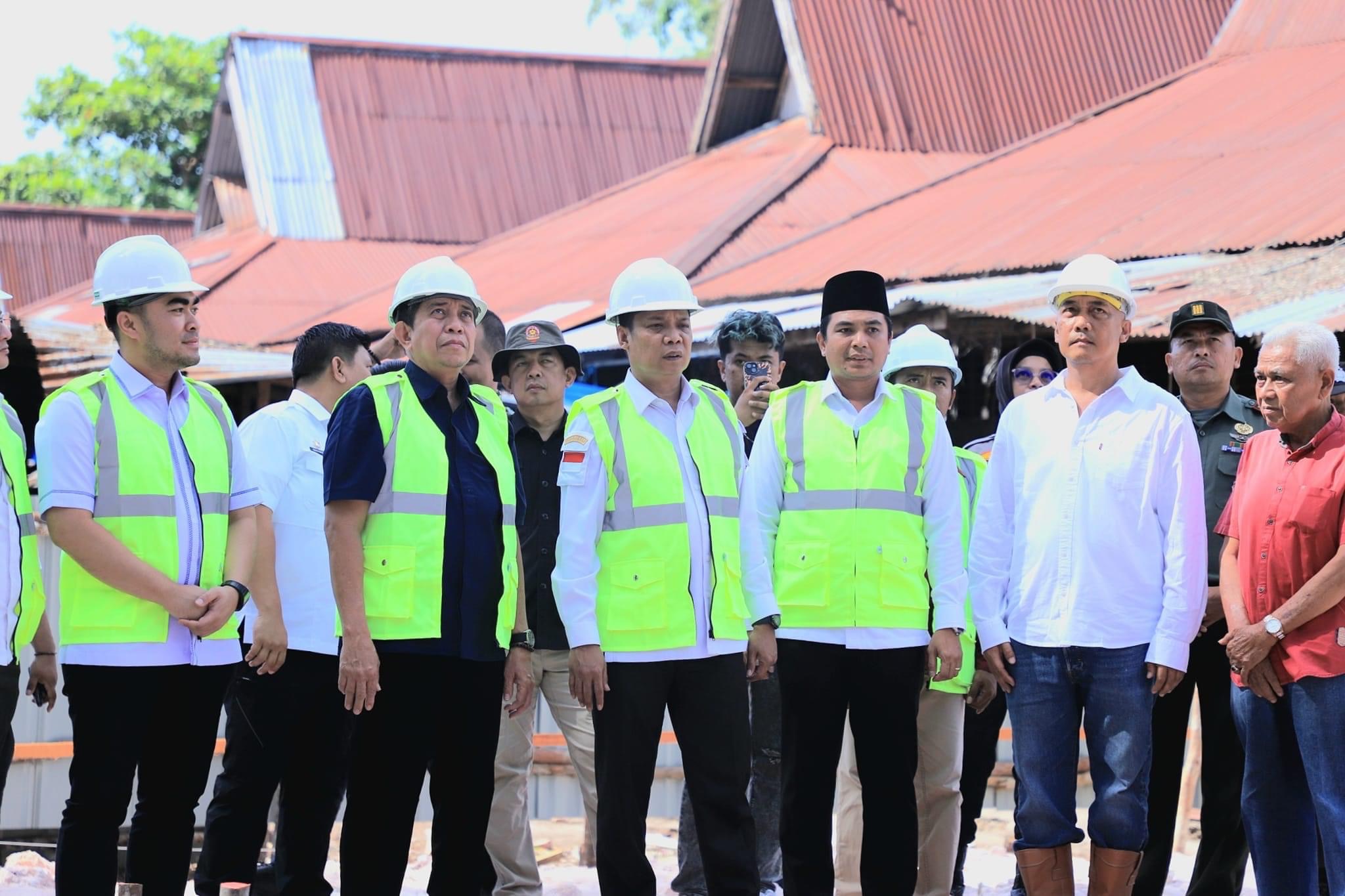 Pemko Pekanbaru Lakukan Revitalisasi Pasar Palapa Pekanbaru