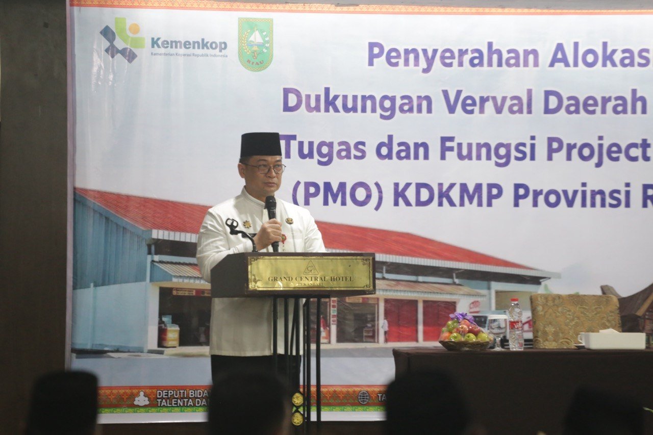 Dapat Alokasi Rp3,79 Miliar, Pemprov Riau Percepat Proses Verval KDKMP