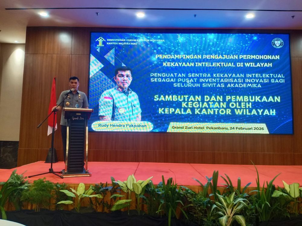 Begini Cara Kemenkum Riau Dorong Kesadaran Pendaftaran Kekayaan Intelektual
