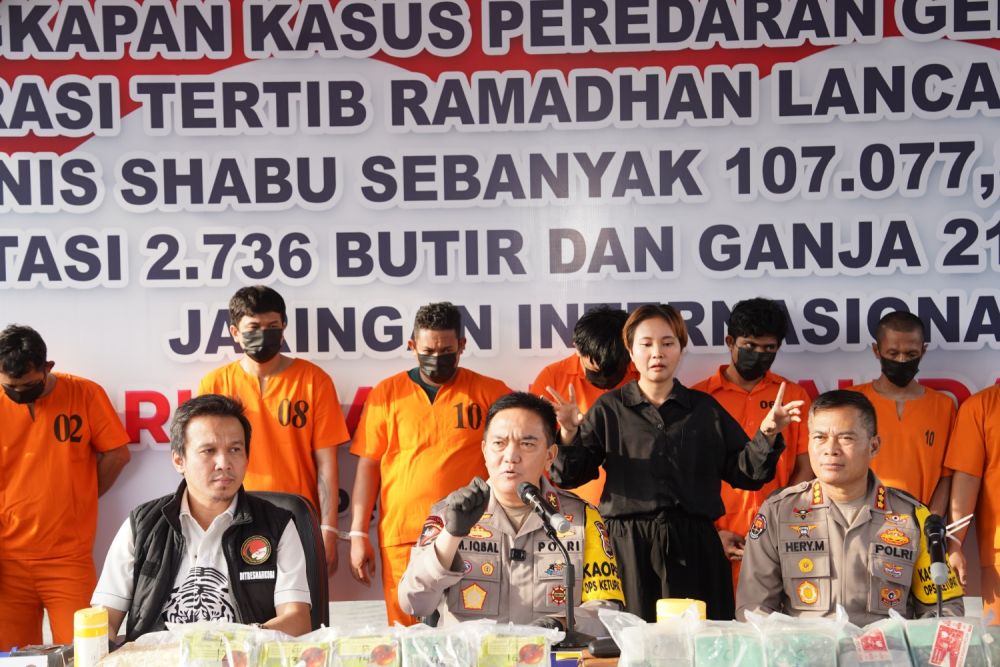 Polda Riau Gagalkan 100 Kilogram Sabu