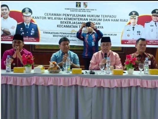 Penyuluhan Hukum, Pemko Berharap Masyarakat Lebih Taat Pada Aturan yang Berlaku
