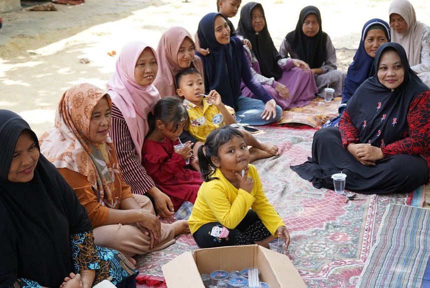 Muhammad Sabarudi Ketua DPRD Pekanbaru Temui Ibu-ibu Petani