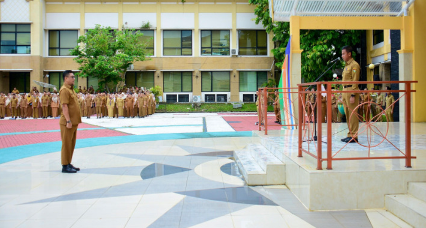 Dalam Apel, Bupati Sebut Pemkab Kampar Siapkan Langkah-Langkah Penghematan Energi