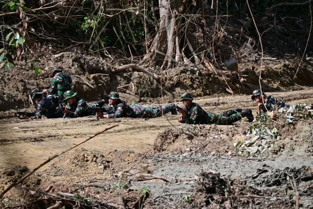 Antisipasi Ancaman Separatis, Lanud Roesmin Nurjadin Gelar Latihan Pertahanan Pangkalan