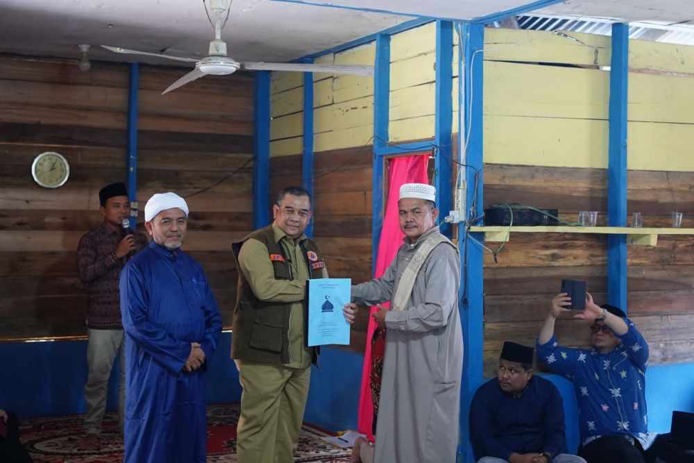 Desa Aliantan Dapat 120 Hektare HGU, Gubri : Semoga Jadi Contoh Untuk Perusahaan Lain