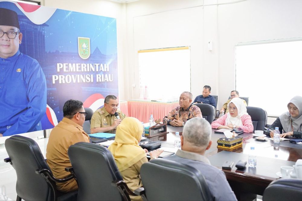 Gubri Edy Nasution Audiensi Bersama LLDIKTI XVII dan Aptisi Riau