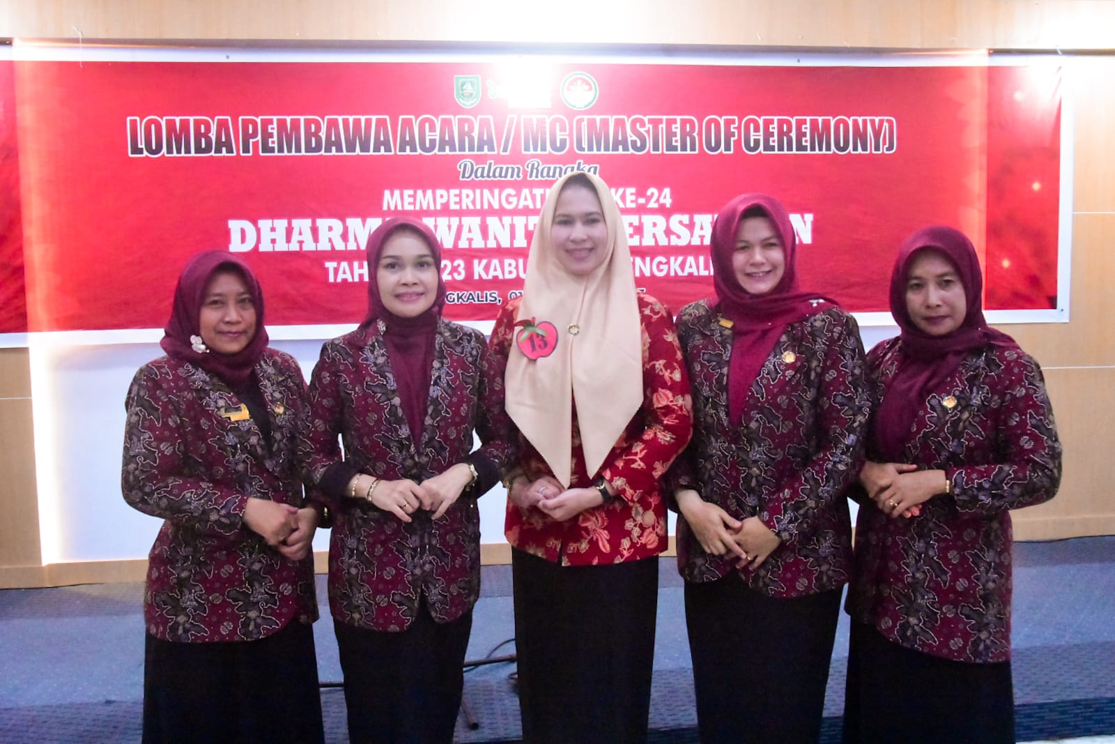 Dinas Pemadam Kebakaran Juara Pertama Lomba MC yang Ditaja DWP