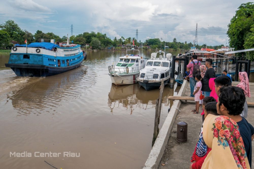 Aktivitas Pelabuhan Sungai Duku Pekanbaru Meningkat, Ini Jadwal dan Harga Tiket Kapal Jelatik