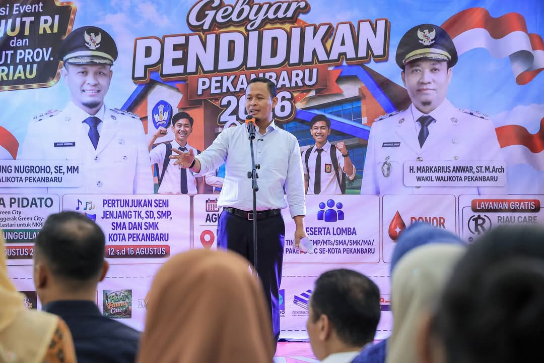 Wali Kota Agung Apresiasi Gebyar Pendidikan 2026 di Pekanbaru